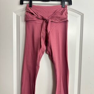 Lululemon Align Pink Tie-Waist Leggings